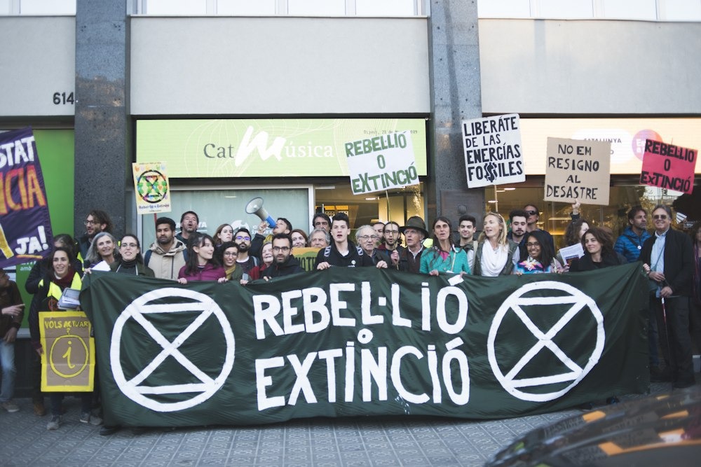 Carta abierta a la CCMA: Demostración Extinction Rebellion