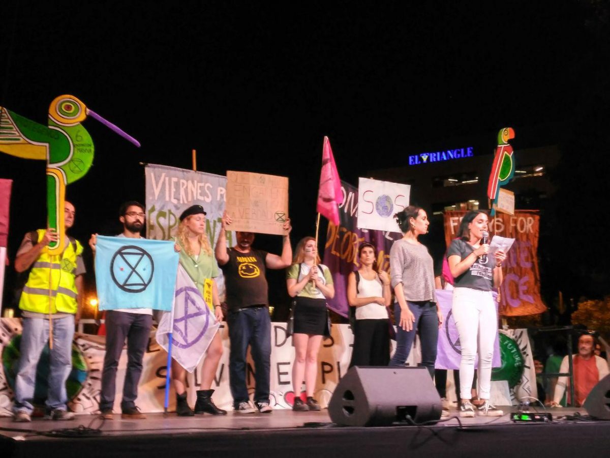 XR Barcelona a la Huelga Mundial por el Clima
