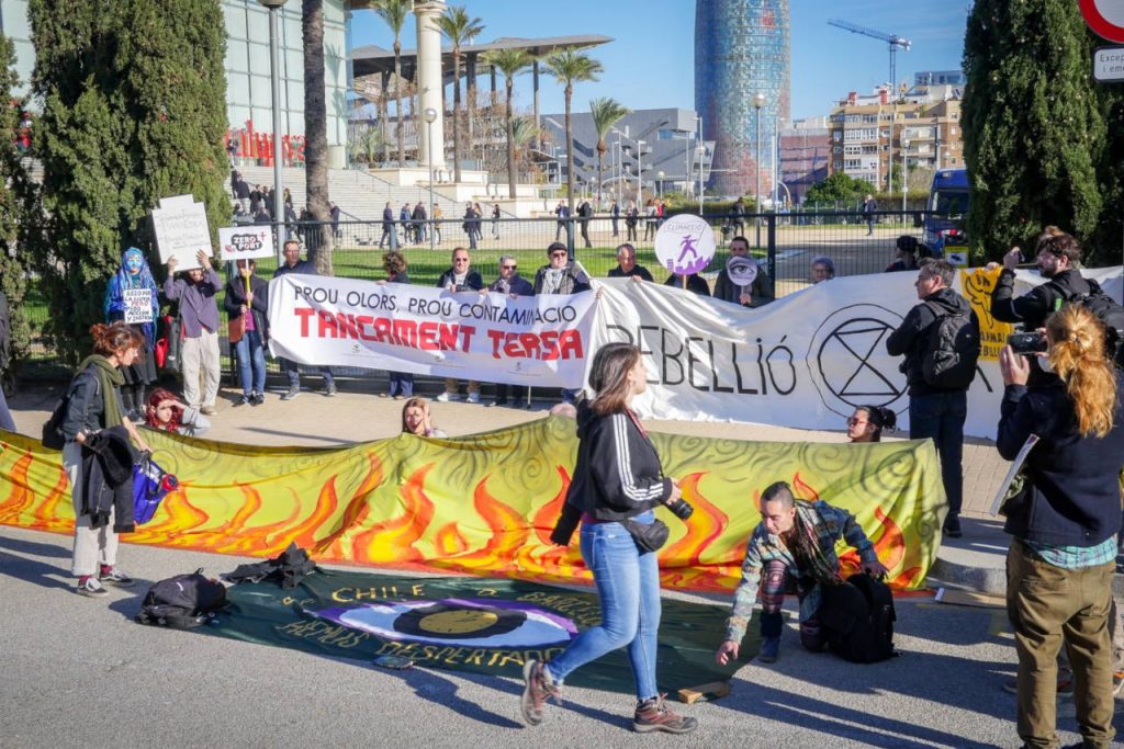 XR a la cimera catalana pel clima