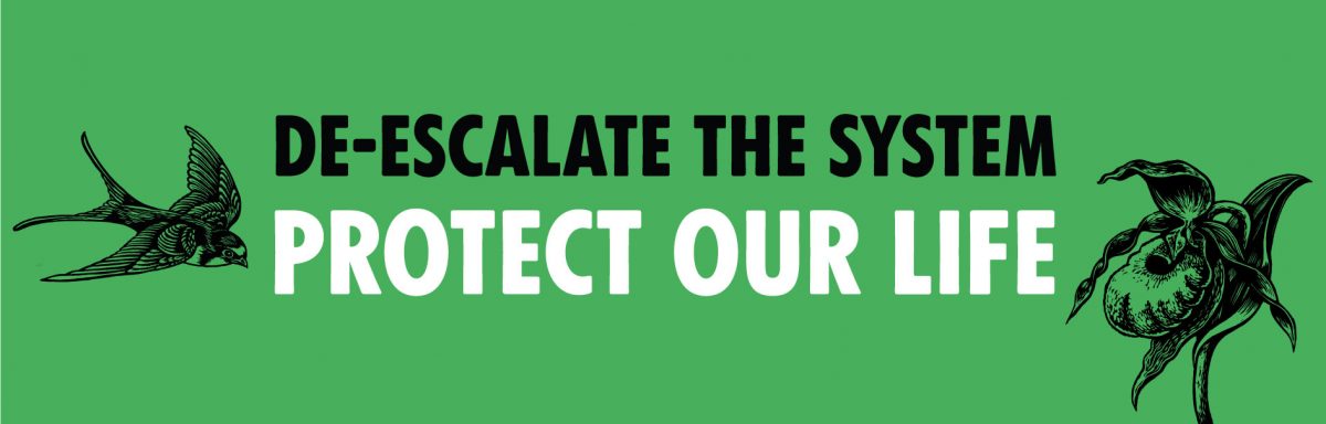 De-escalate the system banner