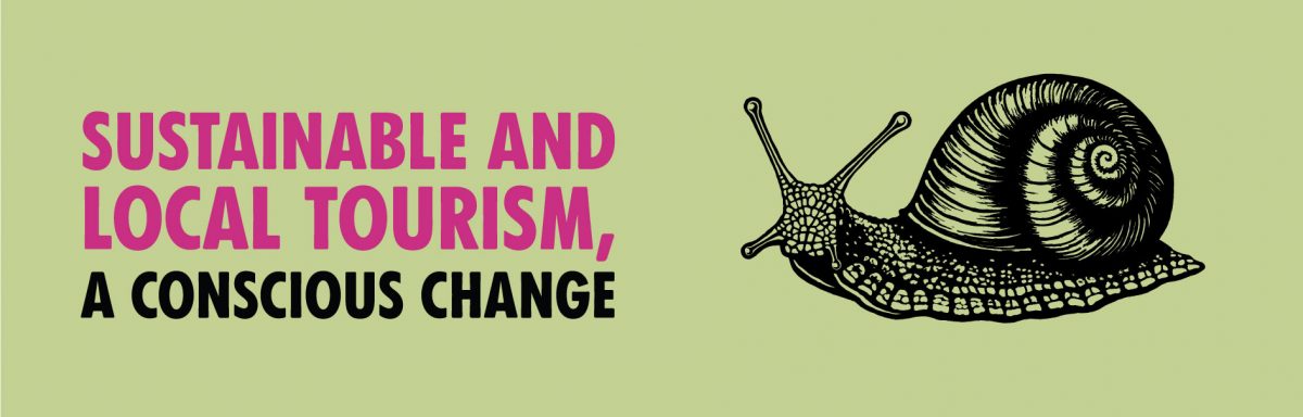 Sustainable and local tourism poster